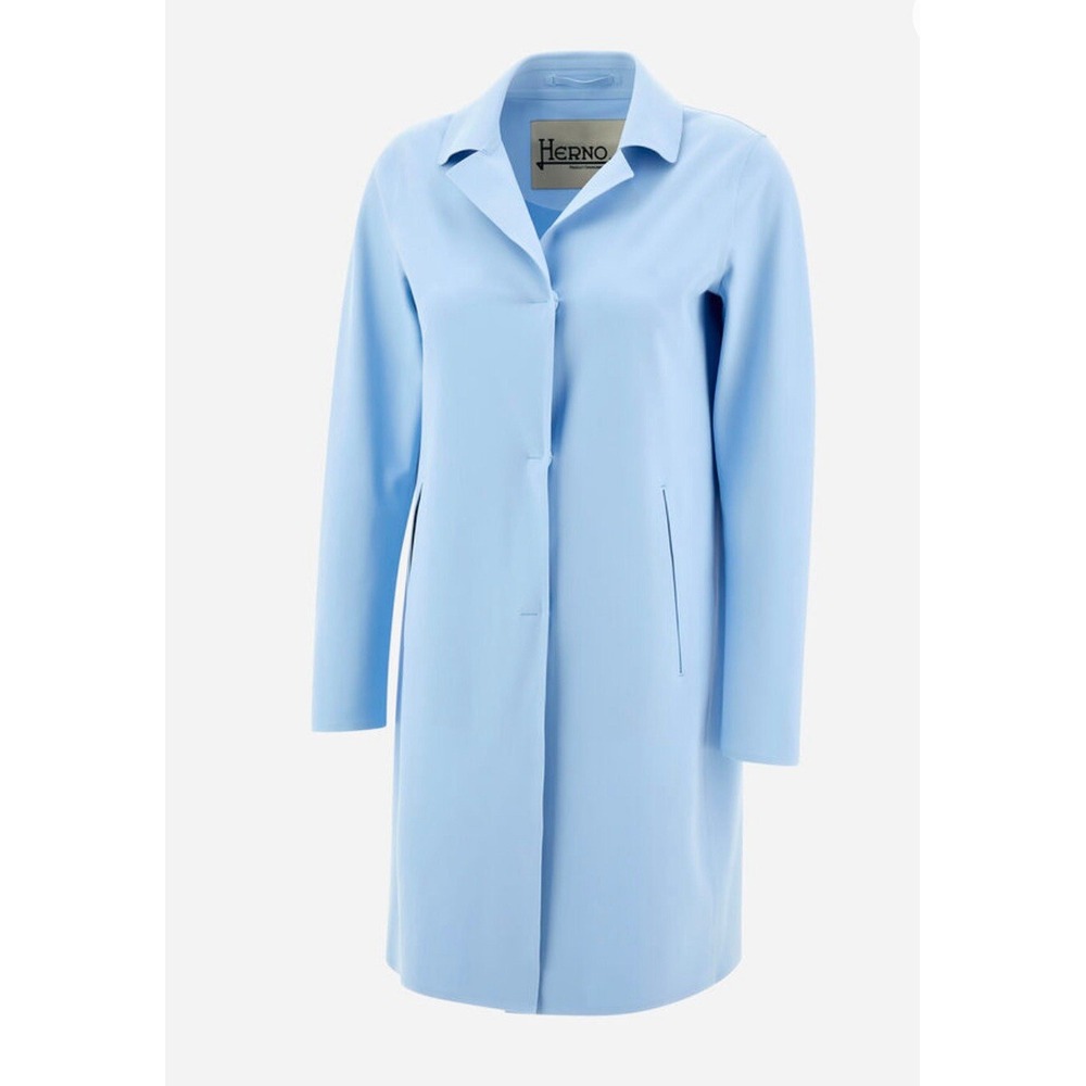 Herno Womens Collared Button Down Mid Length Firs… - image 4